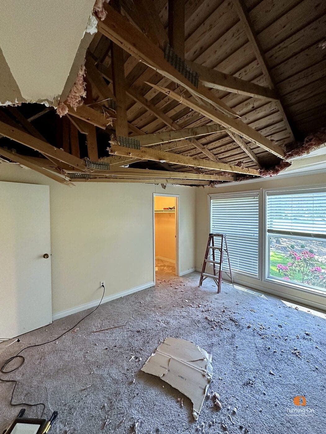Post-Storm Interior Rebuild before