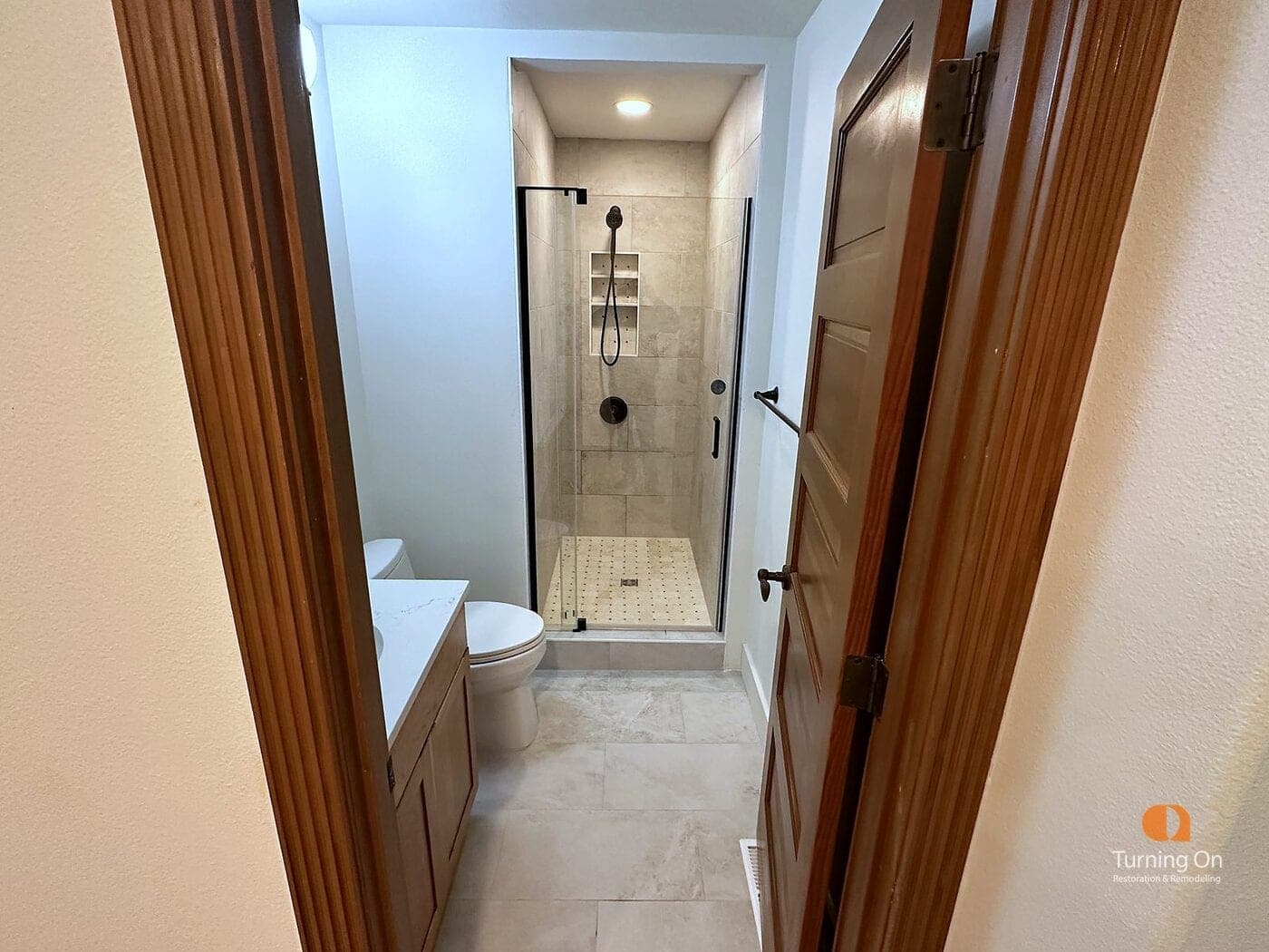 Bathroom Remodel after